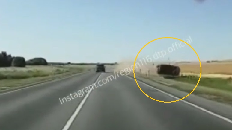 Момент смертельной аварии на трассе в Татарстане попал на видео