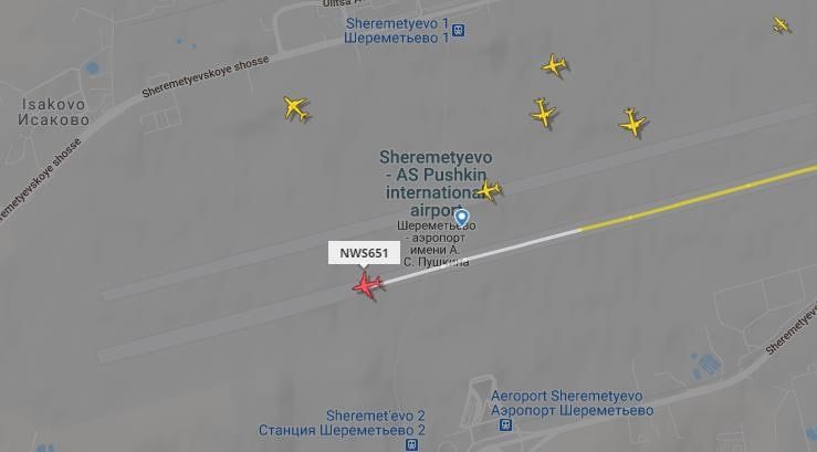 Самолет рейсом «Казань-Стамбул» совершил аварийную посадку в Шереметьево