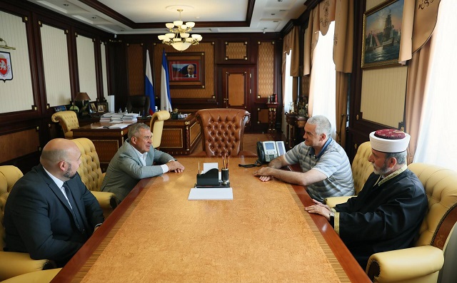 Минниханов обсудил с главой Крыма возведение Соборной мечети в Симферополе