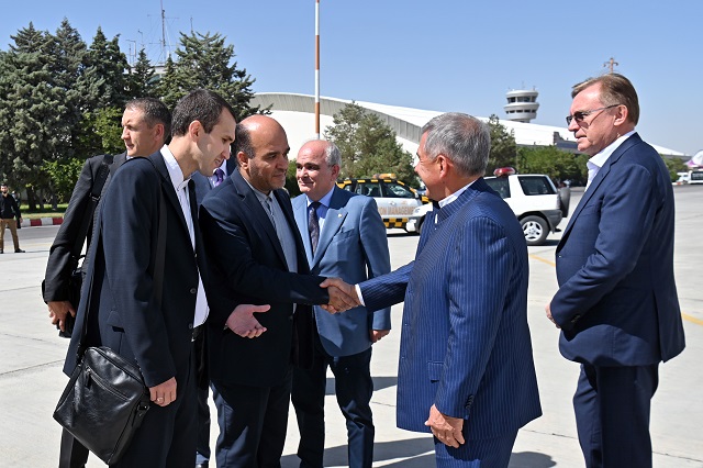 Минниханов провел встречу с губернатором иранской провинции Восточный Азербайджан