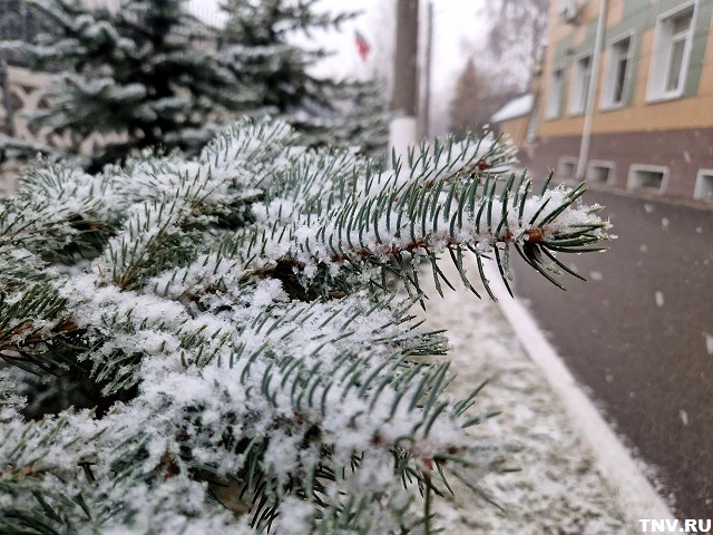 Слабый гололед и мокрый снег ожидаются в Татарстане 16 ноября