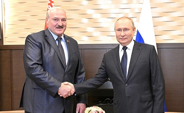 Официальная часть встречи Лукашенко и Путина длилась почти пять часов