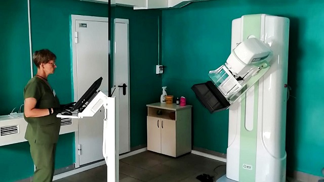 Цифровой маммограф установили по нацпроекту в поликлинике Тетюшской ЦРБ