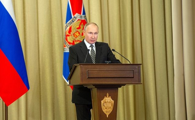 Путин рассказал о пятистах иностранных шпионах, выявленных в России за год