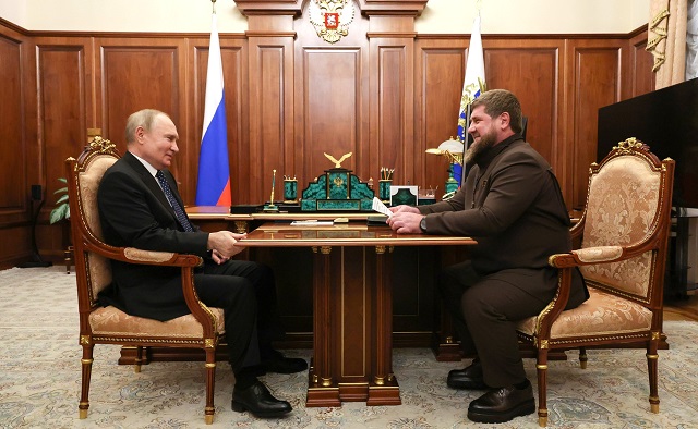 Кадыров доложил Путину об успехах Чеченской Республики