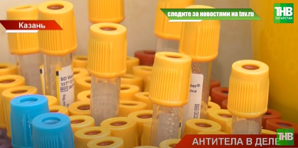 Жителям 16-ти районов Татарстана проведут тесты на антитела к коронавирусу - видео