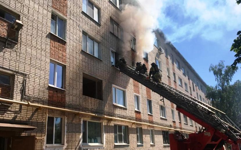 Жительница Татарстана погибла в пожаре этим утром
