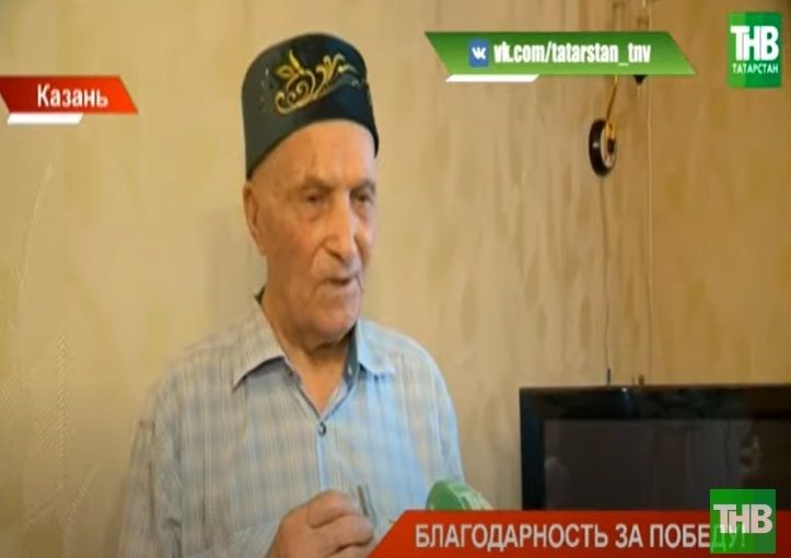 В Казани парад Победы приезжает к ветеранам на дом – видео