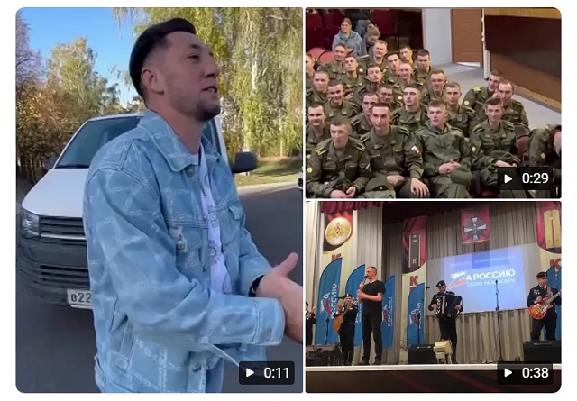 Перед резервистами из Татарстана выступили Фирдус Тямаев и группа «Черные береты» - видео