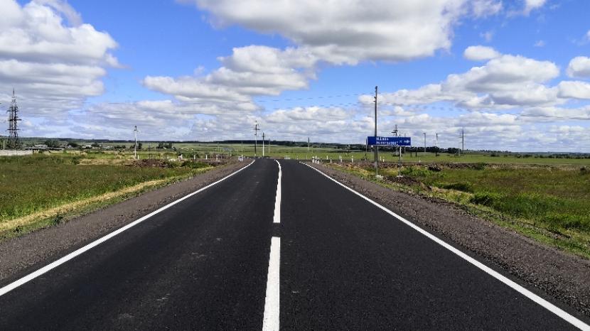 В Татарстане завершили ремонт автодороги между Чистополем и Нурлатом