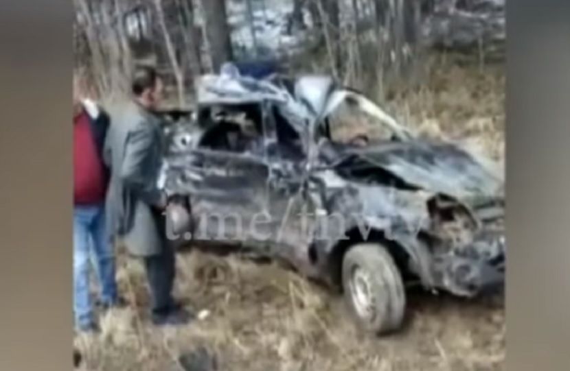 Три человека погибли в лобовом столкновении автомобилей в Зеленодольском районе