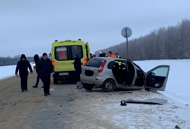 Женщина за рулем «Лады» погибла в спровоцированном ею ДТП на трассе в Татарстане