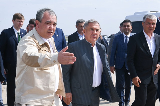 Минниханов прибыл с рабочим визитом в Узбекистан