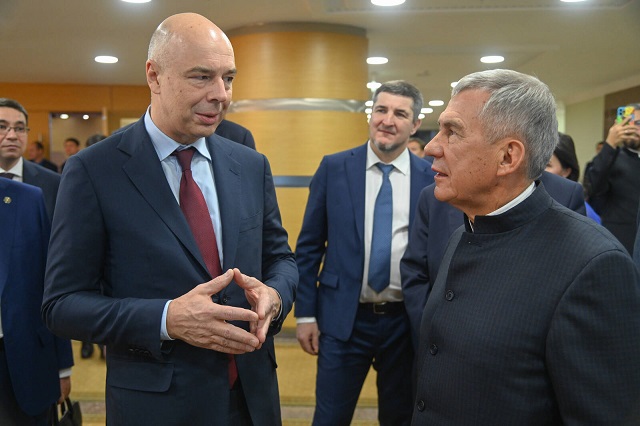 Министр финансов РФ Силуанов: в Татарстане самые прогрессивные практики