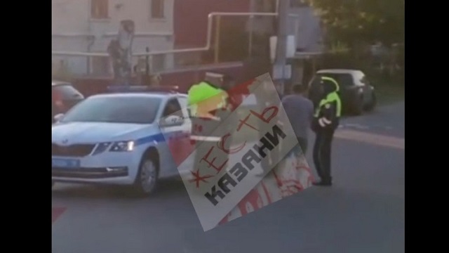 Управлявшую иномаркой пьяную мать с ребенком в авто задержали полицейские в Казани