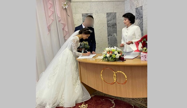 Прибывший в отпуск участник СВО из Татарстана сыграл свадьбу с возлюбленной 