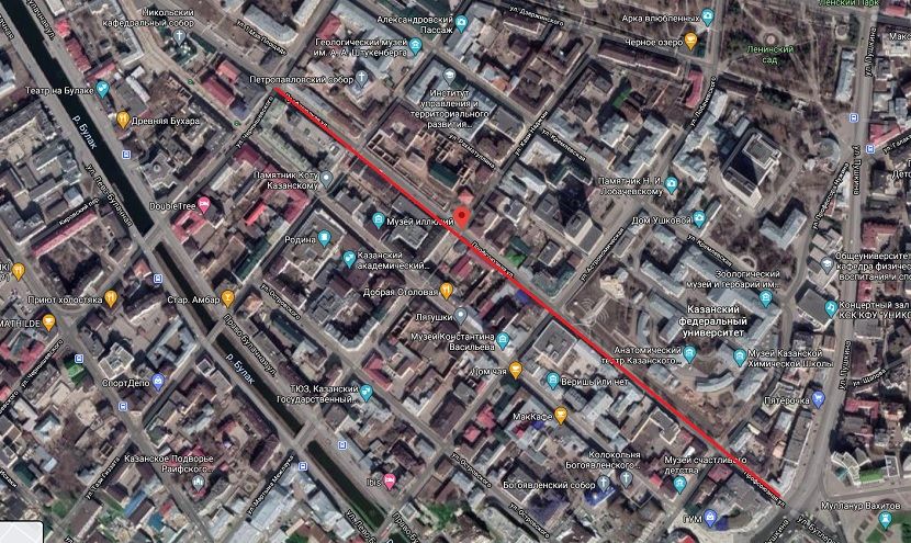 В Казани улицу Профсоюзная закрывают для движения транспорта и пешеходов