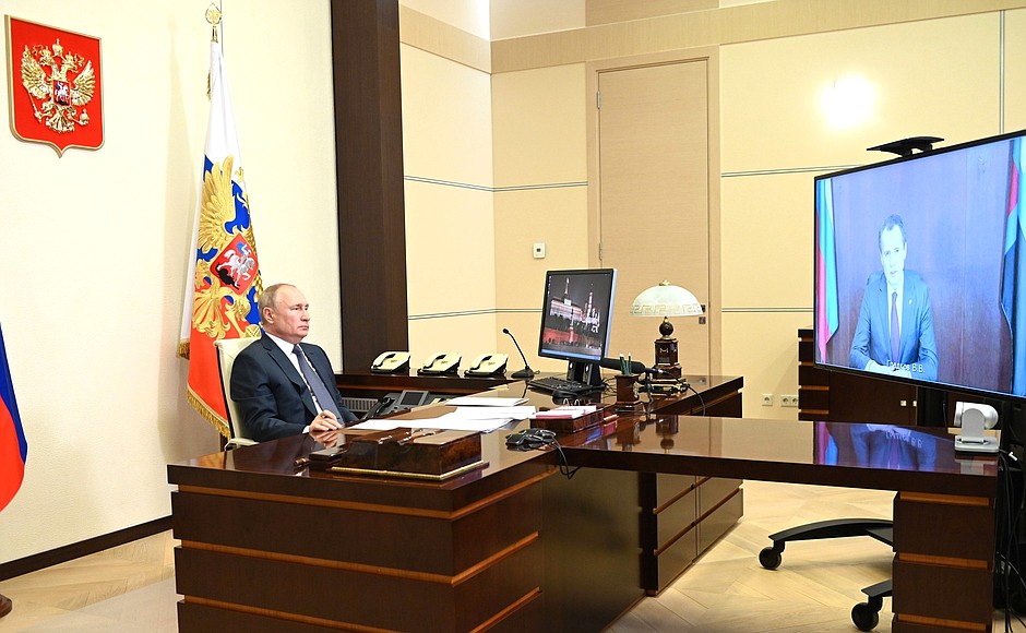 Путин поддержал идею создать в Белгородской области ОЭЗ
