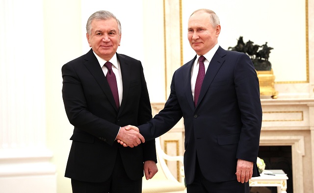 Президенты России и Узбекистана договорились укреплять союзничество между государствами