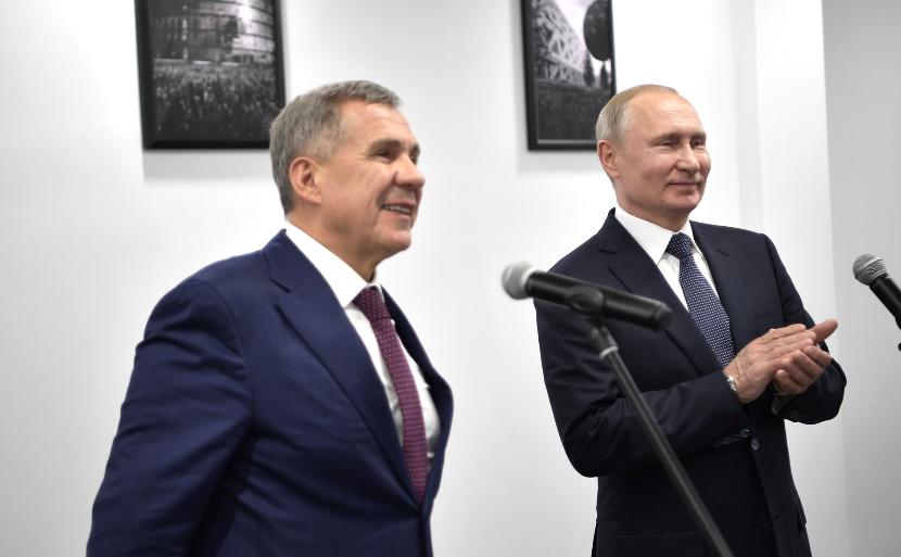 Владимир Путин назвал Татарстан одним из лидирующих регионов России 