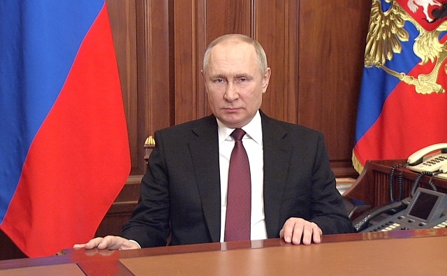 Владимир Путин: Россия готова вести с Украиной переговоры на высоком уровне