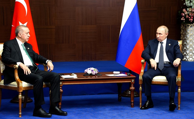 Лидер Турции поблагодарил Путина за конструктивную позицию по продлению зерновой сделки
