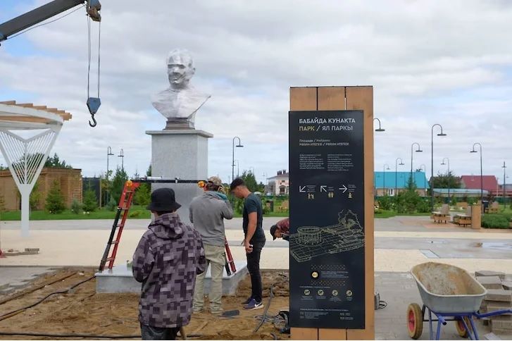 В Татарстане установлен бюст Минтимеру Шаймиеву 
