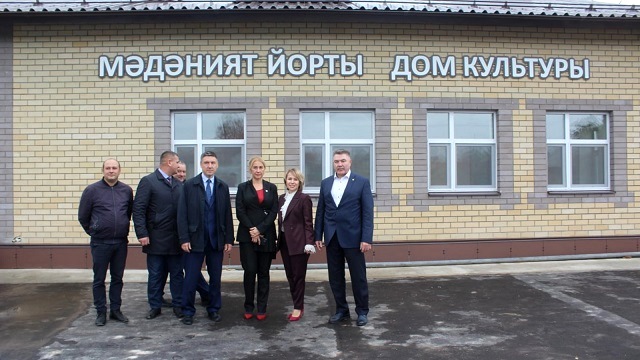 На возведение сельского клуба в Арском районе РТ по нацпроекту потратили 12,3 млн рублей