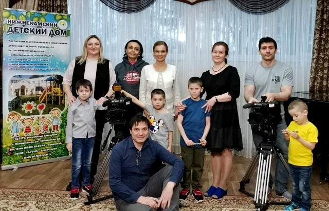В Татарстане прошли съемки сюжетов о детях-сиротах для федерального телеканала
