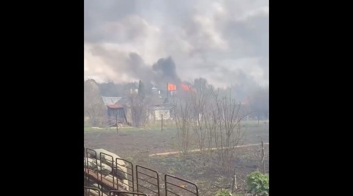 12 домов уничтожил пожар в садовом обществе «Кама» в Челнах 