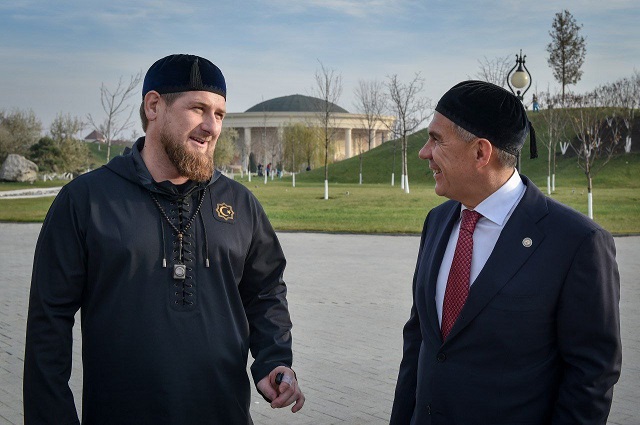 Минниханов поздравил Кадырова с днем рождения на чеченском языке