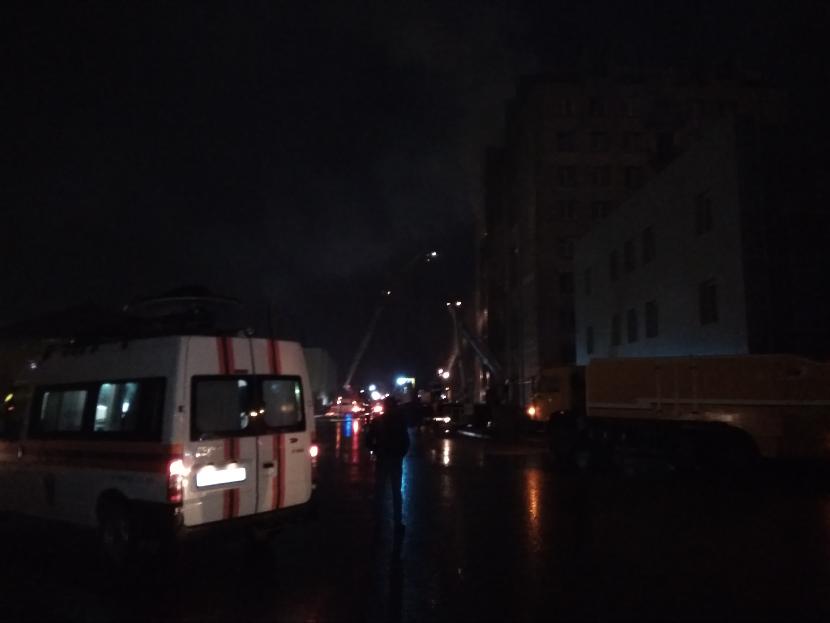 В пожаре на улице Портовая в Казани погиб человек – видео