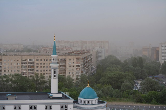 В Гидрометцентре Татарстана объяснили причины едкого запаха гари в Казани