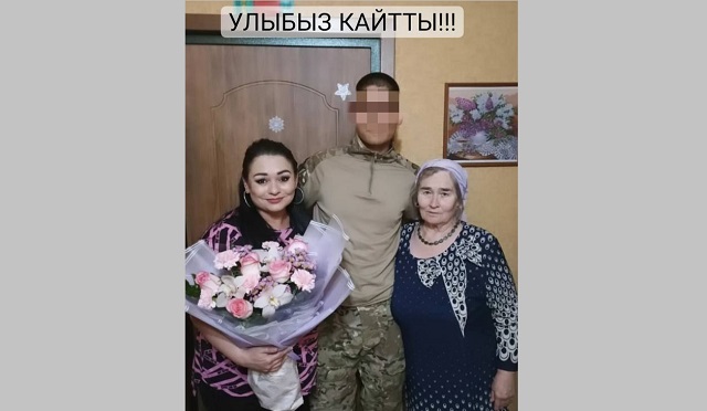 Татарстанская певица Алсу Сунгатуллина встретила вернувшегося из зоны СВО сына