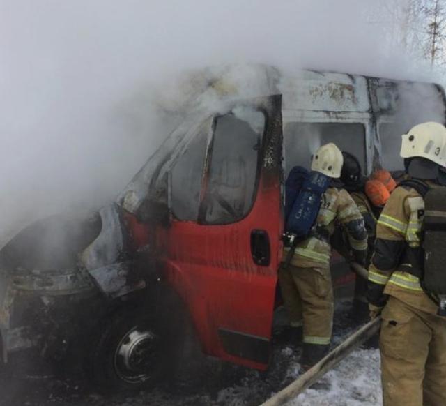 В Казани сгорел еще один автомобиль