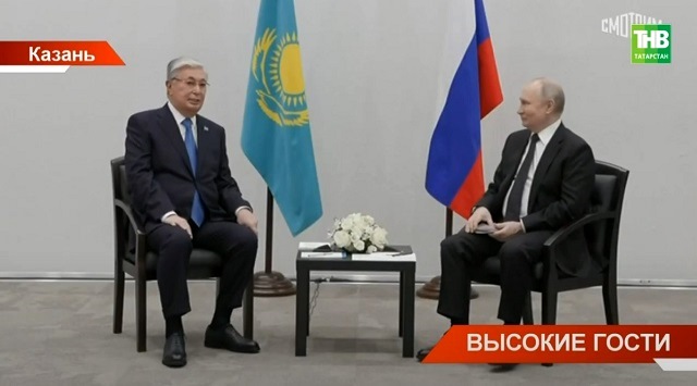 Путин в Казани обсудил сотрудничество с лидерами стран-участниц «Игр будущего»