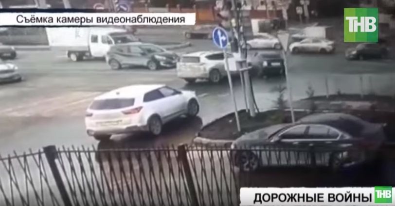 Дорожные войны на Мамадышском тракте в Казани – видео