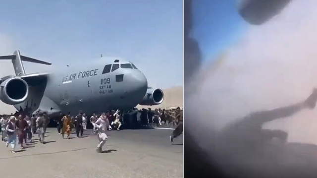 В шасси вылетевшего из Кабула американского самолета нашли труп афганца