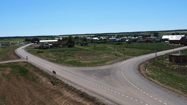 В Татарстане по нацпроекту построили дорогу к селу Смак-Корса