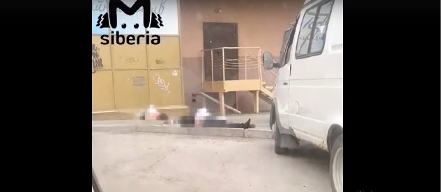 Камера наблюдения в центре Новосибирска зафиксировала суицид супружеской пары