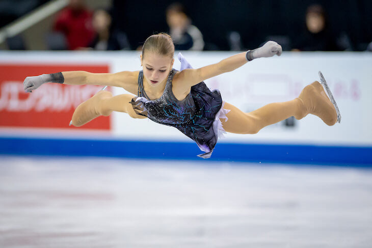 СМИ: Трусова выиграла этап Грап-при США с переломом стопы