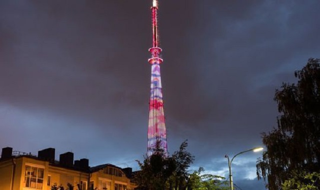 В Казани во Всемирный день телевидения телебашня засветится праздничными огнями