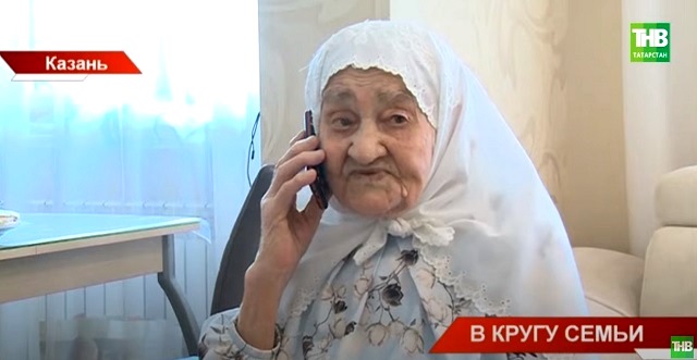 Прошедшей Великую Отечественную войну жительнице Казани исполнилось 103 года – видео