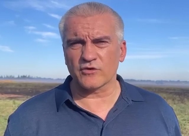 Глава Крыма Аксенов сообщил об одном погибшем в результате взрыва на полуострове – видео