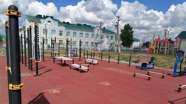 За год по нацпроекту в Татарстане построено шесть спортплощадок для сдачи норм ГТО