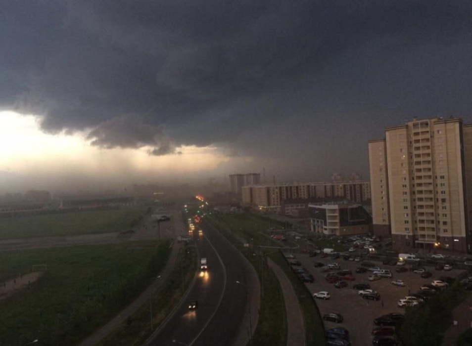 Стали известны первые последствия шторма, который обрушился сегодня на Татарстан