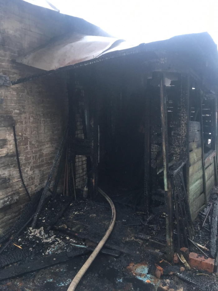 В Казани при пожаре в частном доме сгорел мужчина