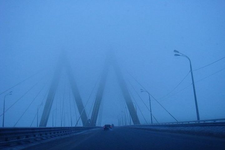 Сегодня и завтра на дорогах Татарстана будет туман