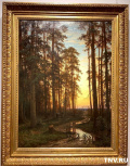 Вечер в сосновом лесу - 1875 год