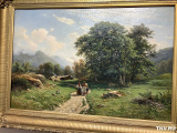 Швейцарскй пейзаж - 1866 год